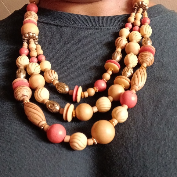 Jewelry - Elegant Multi-Strand Beaded Necklace